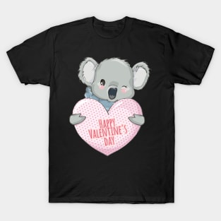 cute Koala Valentines T-Shirt